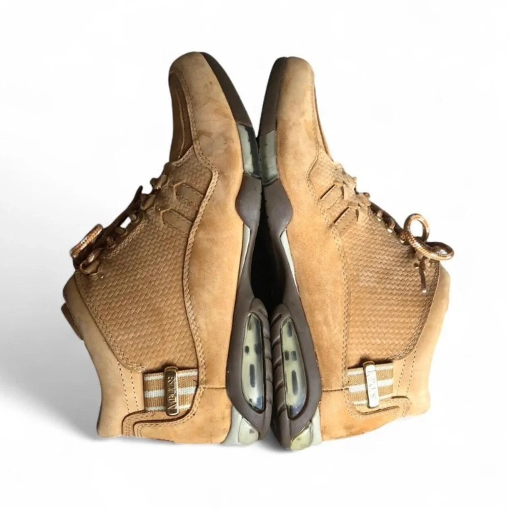 Impulse Men’s Casual Shoes Tan Leather Size 7.5 M Comfortable Lace Up
